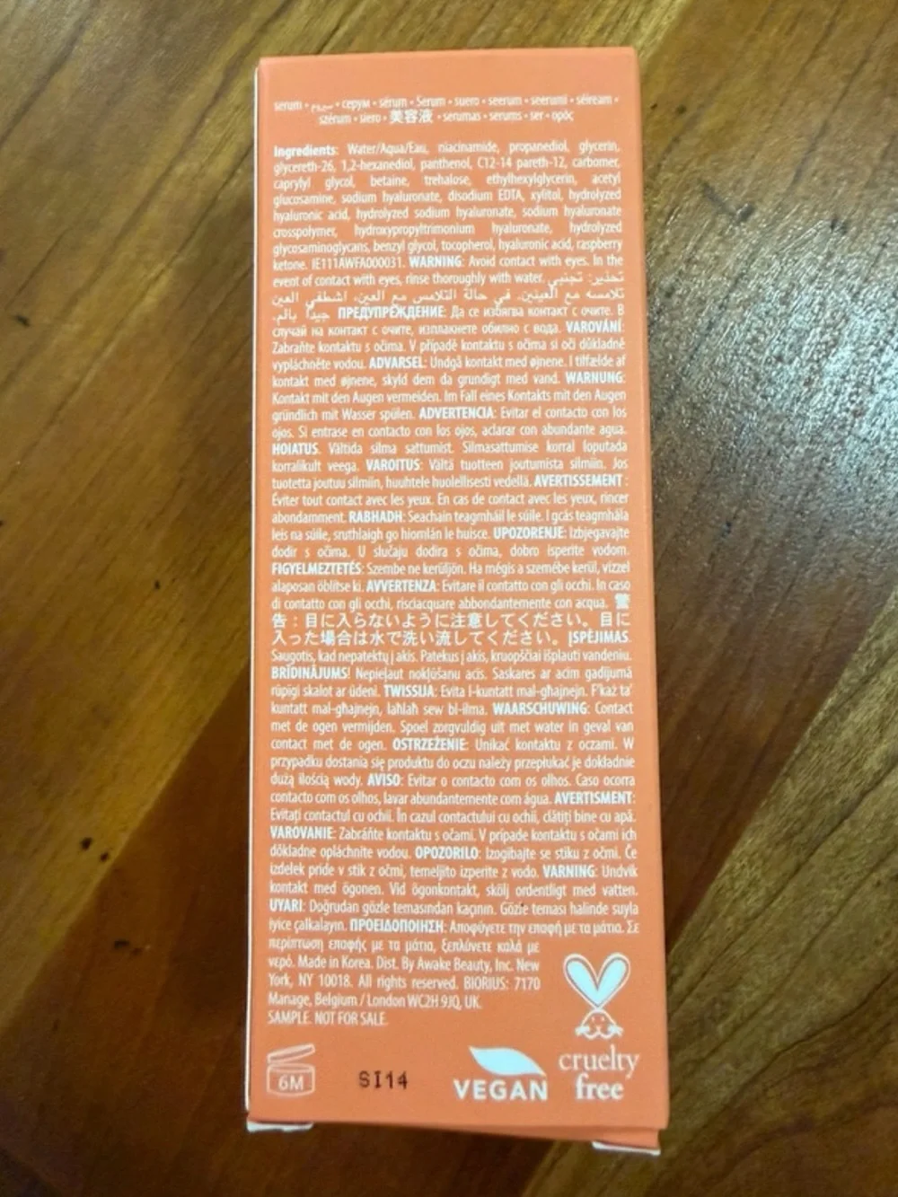 Awake Glow Pill Super Serum — Pink & Coral Packaging